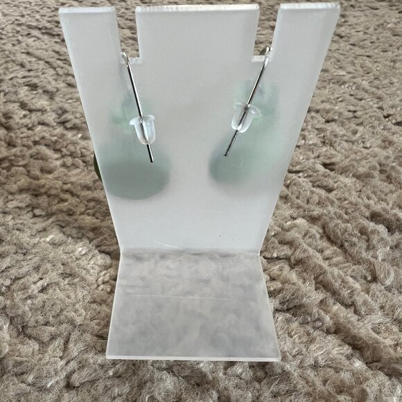 Lime Green Jewelry Set – Multistrand Necklace & Drop Earrings – NEW - Picture 7 of 15